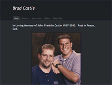 Tablet Screenshot of bradcastle.com
